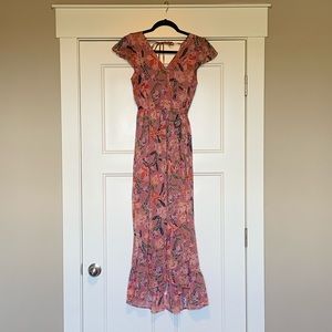Band of Gypsies pink floral dress